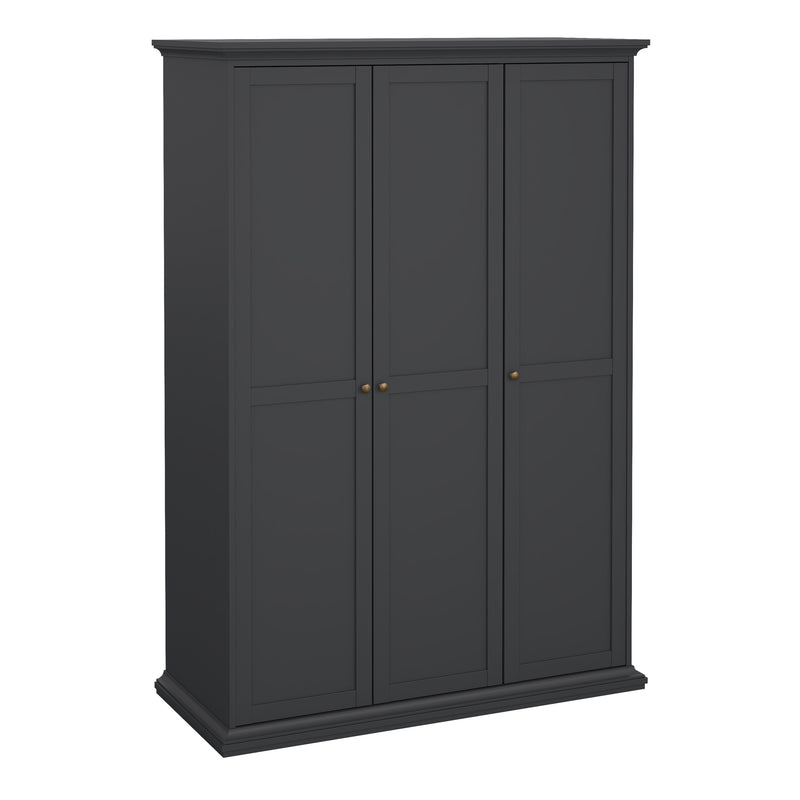 Paris Wardrobe with 3 Doors