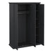 Paris Wardrobe with 3 Doors in Matt Grey