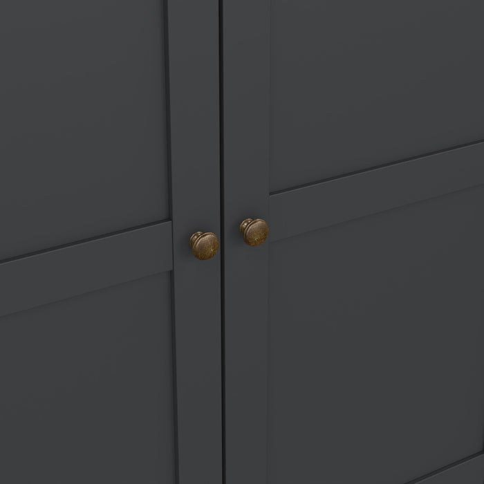 Paris Chest of 6 Drawers in Matt Grey