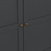 Paris Chest of 6 Drawers in Matt Grey