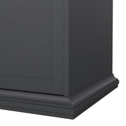 Paris Chest of 6 Drawers in Matt Grey