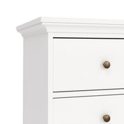 Paris Double Bed (140 x 200) in White