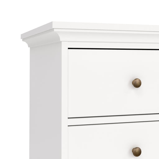 Paris Double Bed (140 x 200) in White