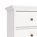 Paris Double Bed (140 x 200) in White
