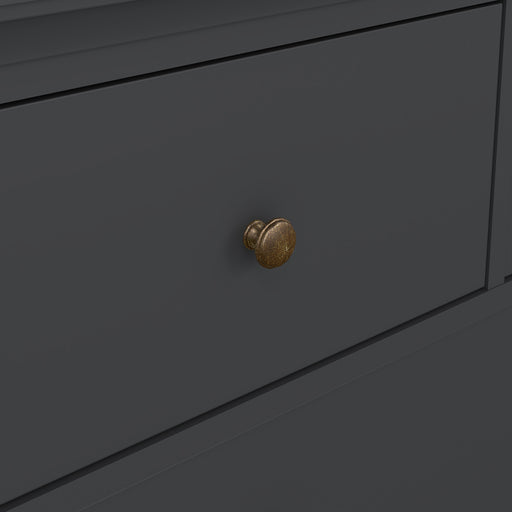 Paris Chest of 8 Drawers in Matt Grey