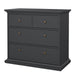 Paris Chest of 4 Drawers in Matt Grey