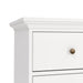 Paris Chest of 8 Drawers in White