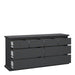 Paris Chest of 8 Drawers in Matt Grey