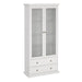 Paris China cabinet in White