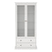 Paris China cabinet in White