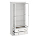 Paris China cabinet in White