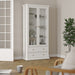Paris China cabinet in White
