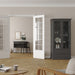 Paris China cabinet in Matt Grey