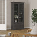 Paris China cabinet in Matt Grey