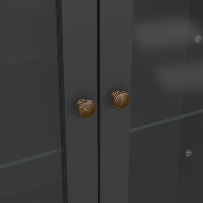 Paris China cabinet in Matt Grey
