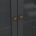 Paris China cabinet in Matt Grey