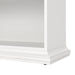 Paris Package - Bedside 2 Drawers + Chest of 4 Drawers + Wardrobe with 2 Doors White