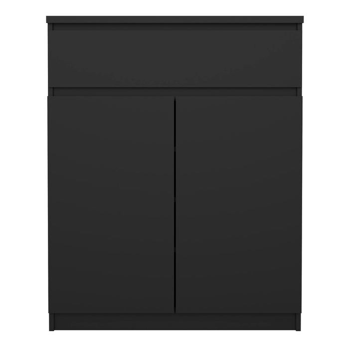 Naia Sideboard - 1 Drawer 2 Doors in Black Matt