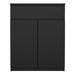 Naia Sideboard - 1 Drawer 2 Doors in Black Matt