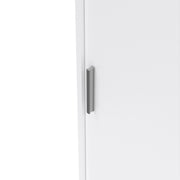 Naia Wardrobe with 2 Sliding Doors 1 Door 3 Drawers in White High Gloss