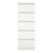 Naia Narrow Chest of 5 Drawers in White