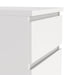 Naia Narrow Chest of 5 Drawers in White