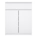 Naia Sideboard 1 Drawer 2 Doors in White High Gloss