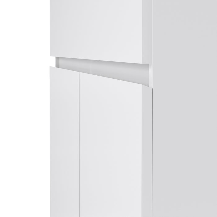 Naia Sideboard 1 Drawer 2 Doors in White High Gloss