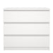 Naia Chest of 3 Drawers in White