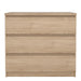Naia Chest of 3 Drawers in Jackson Hickory Oak