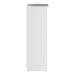 Naia Shoe Cabinet with 2 Flip Down Doors 1 Door and 1 Drawer in White High Gloss