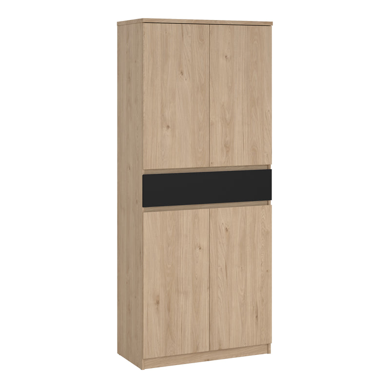 Naia Shoe Cabinet with 4 Doors 1 Drawer in Jackson