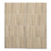 Verona Sliding Wardrobe 180cm in White with Oak Doors with 5 Shelves