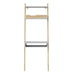 Oslo Leaning Desk in White and Oak