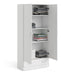 Space Wardrobe with 2 Doors + 1 Drawer in White 1750