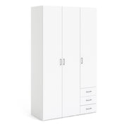 Space Wardrobe 3 Doors 3 Drawers 2000
