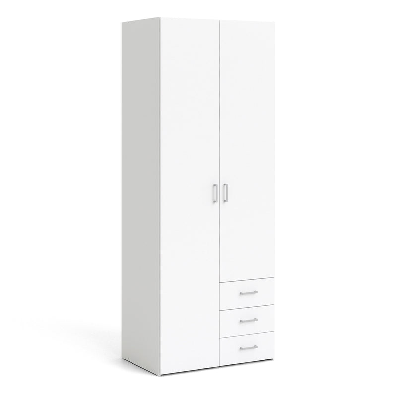 Space Wardrobe 2 Doors 3 Drawers 2000