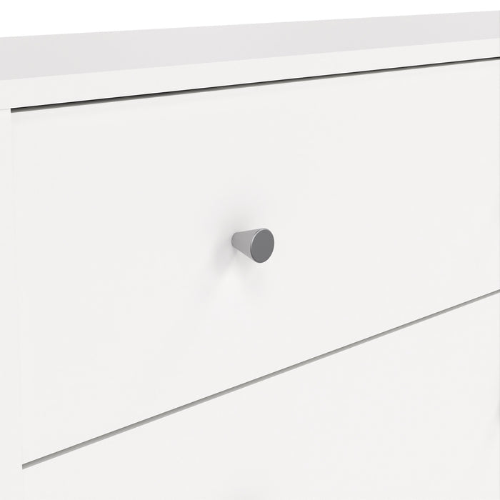 May Chest of 6 Drawers (3+3) in White