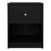 May Bedside 1 Drawer in Black