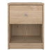 May Bedside 1 Drawer in Jackson Hickory Oak