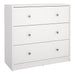 May Chest of 3 Drawers in White