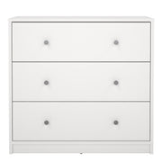 May Chest of 3 Drawers in White