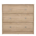 May Chest of 3 Drawers in Jackson Hickory Oak