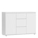 Nova Sideboard 3 Drawers 2 Doors in White