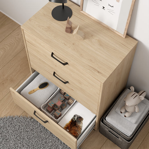Sofia Chest 3 drawers Jackson Hickory