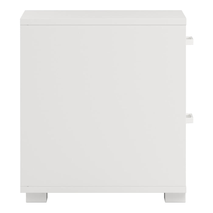 Sofia Nightstand 2 drawers White
