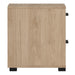 Sofia Nightstand 2 drawers Jackson Hickory