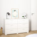 Sofia Double dresser 6 drawers White