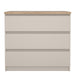 Naia Chest of 3 drawers in Cashmere Jackson Hickory