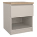Naia Bedside 1 Drawer 1 Shelf in Cashmere Jackson Hickory
